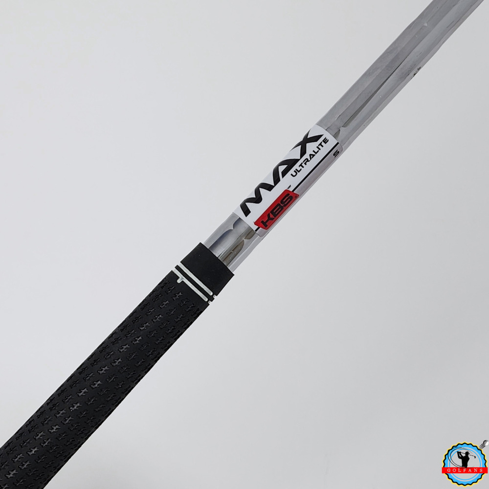 KBS MAX Ultralite Stiff Iron Shaft 34.5in, 0.370" Pull from Wilson D9 Good Grip